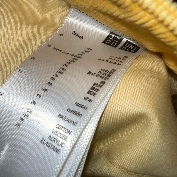 UNIQLO corduroys, 3 pairs, rainbow, a wardrobe! - Picture 8 of 9